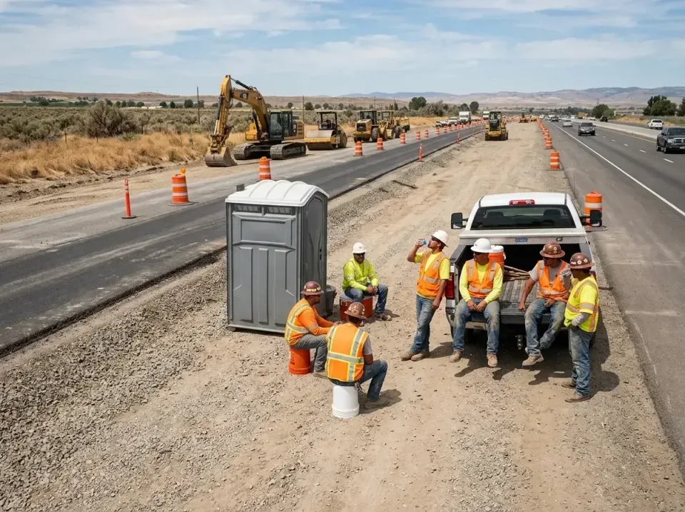highway-road-construction-crew-007 — frequently asked questions, Porta Potty and Restroom Rentals in Solon, IA